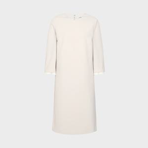 캐리스노트 빈츠 프린트 주름배색 원피스 CN4SOP201