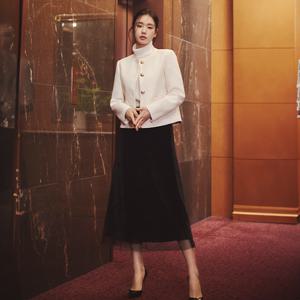 [최초가 69,900]텐션 벨벳 샤 스커트