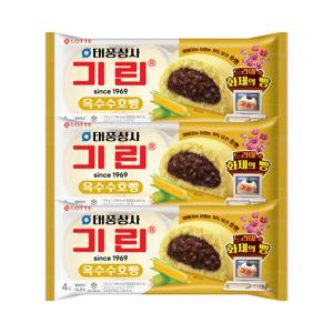 옥수수호빵(4입) X3봉 (총12입)