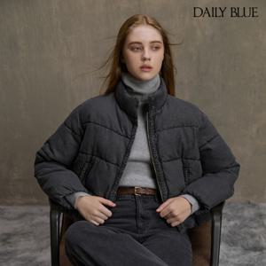 [론칭가89,900원] 데일리블루 푸퍼 데님 패딩 여성1종