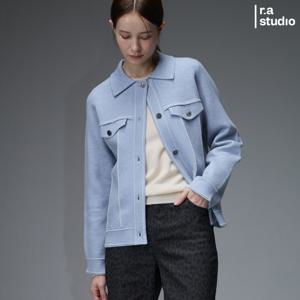 [론칭가69,000원] 라 스튜디오 울 블렌디드 니트자켓 여성1종