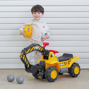 키즈휠 힘찬 포크레인 붕붕카(안전모 포함)