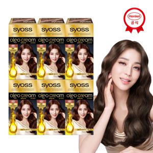 새치염색약 올레오 2P 펄핑크 x6개