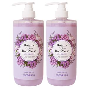 1+1  보타닉 퍼퓸 바디워시 라벤더 허브 800ml/향이좋은 대용량 클렌저