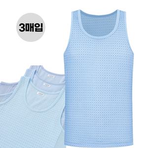 남성모시런닝 모시메리 여름 메쉬 순면 조끼 런닝 메리야스 3매입 세트 할아버지선물