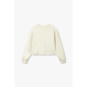 지컷 엠보 레터링 브러시트 티셔츠 7215140102