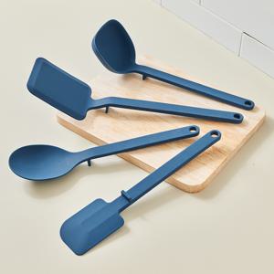 리본제이 바닥에 닿지 않는 실리콘 일체형 조리도구 키친툴 4P 세트