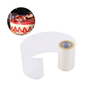 케이크띠지 무스띠 투명 무스롤 5매 (소/중/대) 케익띠지 케이크만들기 무스띠 무스링띠