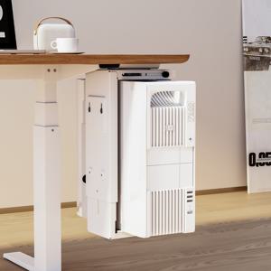 엔산마운트 CB-01 PC홀더 컴퓨터 본체 거치대 데스크탑 받침대