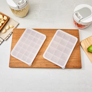 칸칸이 다진 마늘 소분 용기 2개 세트 소형 24구 +대형 15구