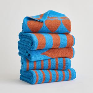 [BWTZ] 선셋블루 뱀부얀 세면타월 호텔 수건 200g_5p