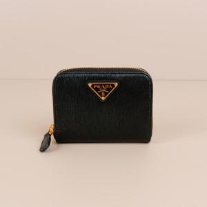 비텔로 무브 삼각로고 카드지갑 블랙 1MM268 2DDU F0002 [여주아울렛]