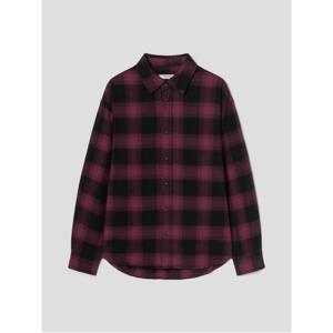 오버다잉 체크 셔츠  레드 (265X64AY96)