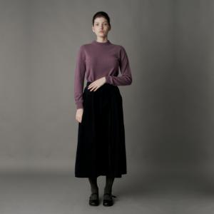 코듀로이 밴딩 스커트_DW4WS134