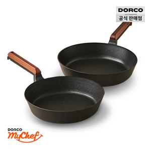 마이셰프 헤이즐 인덕션 팬2종세트[24+그릴팬26]