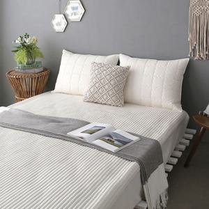 줄누빔 광목 면 침대패드/매트커버/베개커버 모음