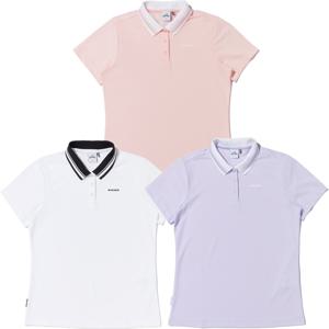 POP PQ 여성 여름 반팔 폴로 티셔츠 DWM23287