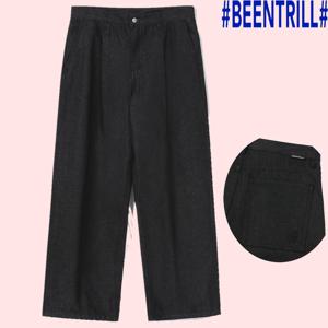 [빈트릴]SUNDAY 논페이드 생지 원턱 데님 팬츠 BA243PT052