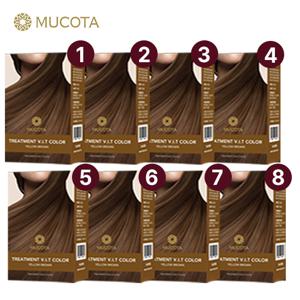 [기본] 무코타 正品 트리트먼트 염색제 시즌2