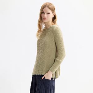 [최초가 149000원] 헤어리 플레어 A라인 티셔츠_PPTSW025021