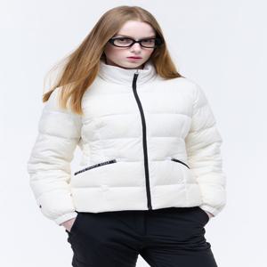 여성 경량 구스 다운 점퍼
