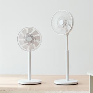 퓨어 AI 무선 서큘레이터 온도감지 캠핑 야외 가정용 저소음 에어 선풍기 화이트