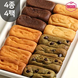 다신샵 성수동제빵소 글루텐프리 프낭시에 4종 4팩 / 저당 NO밀가루 휘낭시에