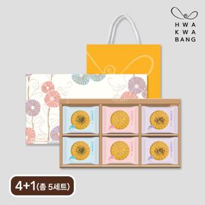 [4+1] 우리쌀 전병세트 18개입 총 5세트(+쇼핑백) / 어르신 선물세트 전통간식