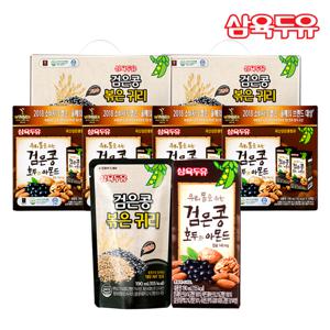 삼육 검은콩볶은귀리 30팩 +검은콩호두와아몬드 64팩 총 94팩