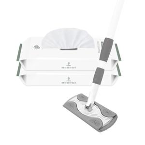 리벤스 밀대걸레+정전기청소포 60매x2세트 (총120매)