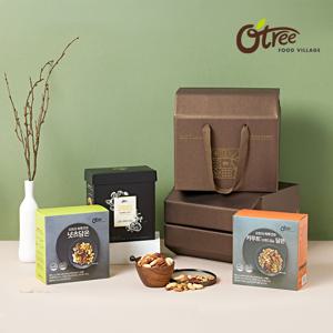 [NEW]오트리 고메앤카무트 넛츠 선물세트 3호 (고메10입+카무트담은10입+넛츠담은10입) / 손잡이형