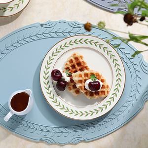 시라쿠스 로렐 리프 디저트 샐러드 접시 20.3cm