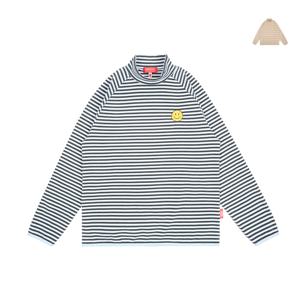 [주니어]스마일 하이 넥 스트라이프 티셔츠_IB54TR526