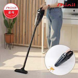 SHINIL 2in1 무선 핸디 스틱 청소기 건습식 SVC-799 노즐 5종+충전 거치대