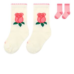 베이비 로즈 피콧 자카드 양말 세트_BP61AC212