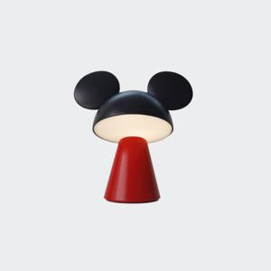 디즈니 미키마우스 캐릭터 램프(MICKEY MOUSE mini) 포터블 무드조명 레드+블랙