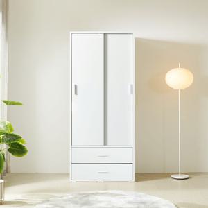 (CJ단독)세이블 슬라이드 800 싱글 원룸 옷장 2단 서랍형 DF925972