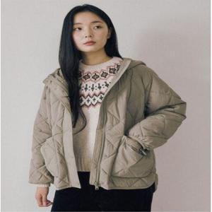 여성  클라우드 에어 후드 경량 점퍼 PHF4JP2152