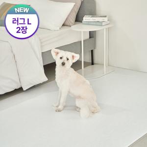 NEW [1+1/강아지매트/펫매트/L] 미끄럼방지 러그형 L 2장