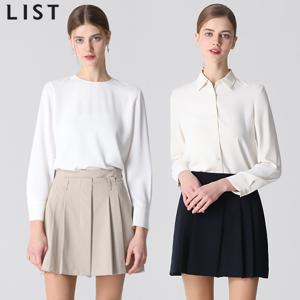 (LIST)] 경쾌한 플리츠 숏 퀼로트 팬츠 (택가격:138000원)