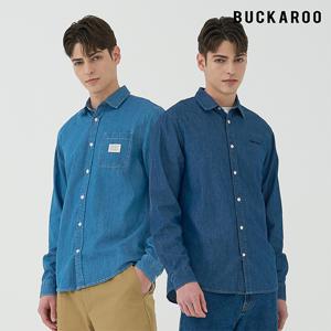 사계절 남성 데님셔츠 2컬러 택1 B