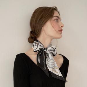 [최초가 59,000원]헤이즈슬림 실크 방도 스카프 S7329S302