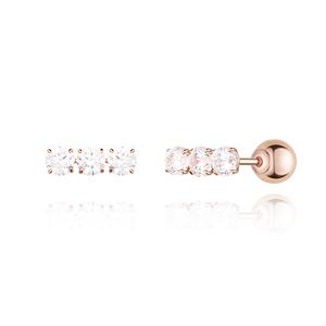 [스톤헨지] 14K 큐빅 피어싱 SA24D33U/반짝