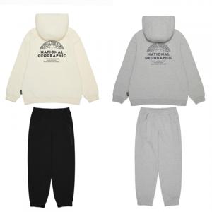[내셔널지오그래픽키즈] K253UHD010UPT010 백후드 조거 트레이닝 세트