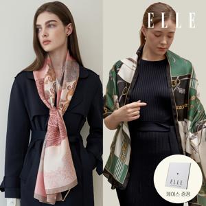 [최초가 69,000원]실크 롱 스카프 균일가 택1 (+케이스)