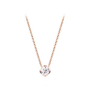 [정가 698,000원] 14K 로즈골드 목걸이 SA25D39F