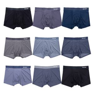 남성 무봉제 유기농 순면안감 드로즈 팬티 9매세트