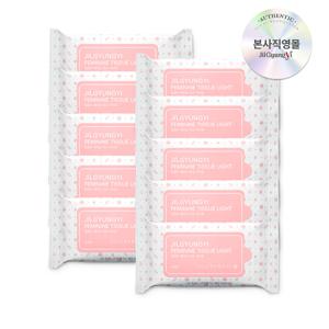 여성청결제 페미닌 티슈 라이트 10매입*10 | 1장이면 충분!, 휴대가 간편한 티슈형 여성청결제