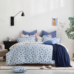 [한정수량] 에코 오가닉 코튼100 차렵패드세트 S/Q/K (블루/핑크)