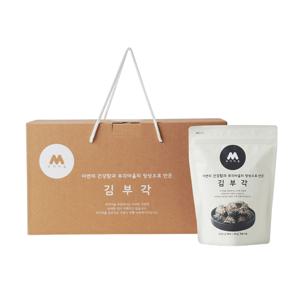 [무케] 부각마을_김부각 Gift 대 국산 완도 햇김 전통 간식 안주 건강선물